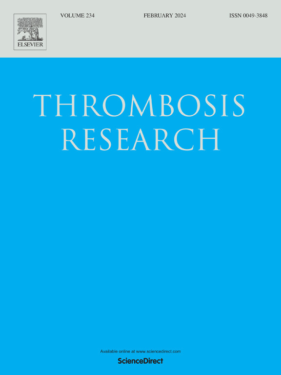 Thrombosis research