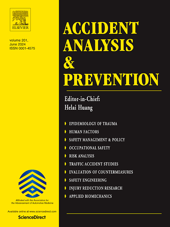 Accident; analysis and prevention
