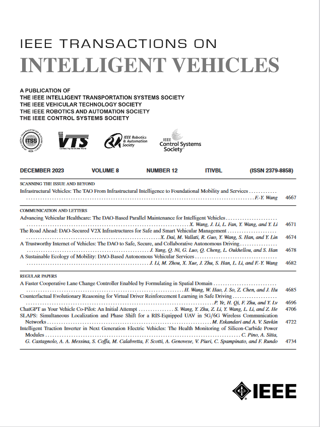 IEEE Transactions on Intelligent Vehicles