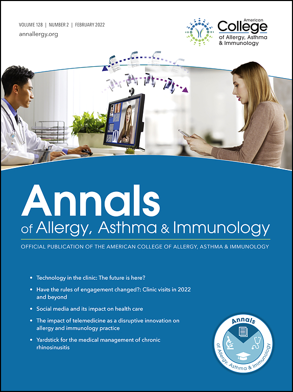 Annals of Allergy Asthma & Immunology