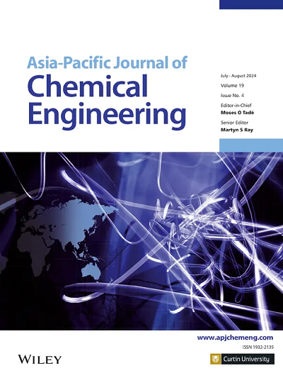 Asia-Pacific Journal of Chemical Engineering