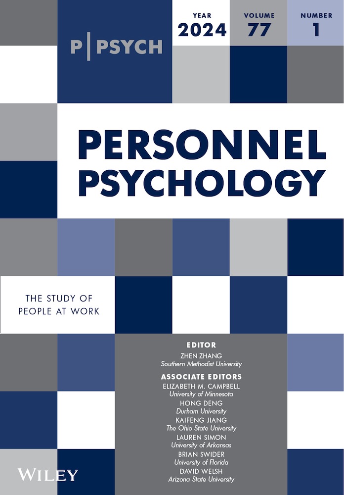 Personnel Psychology