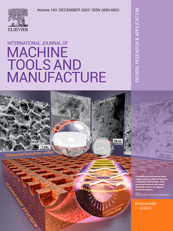 International Journal of Machine Tools & Manufacture