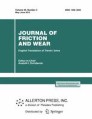 Journal of Friction and Wear