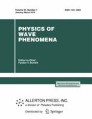 Physics of Wave Phenomena