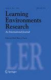 LEARNING ENVIRONMENTS RESEARCH