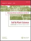 Acta Agriculturae Scandinavica Section B-Soil and Plant Science