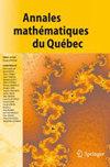 Annales Mathematiques du Quebec