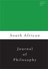 SOUTH AFRICAN JOURNAL OF PHILOSOPHY