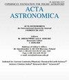 Acta Astronomica