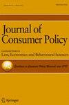 JOURNAL OF CONSUMER POLICY