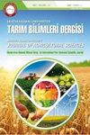 Tarim Bilimleri Dergisi-journal of Agricultural Sciences