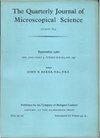 Quarterly Journal of Microscopical Science