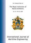 International Journal of Maritime Engineering