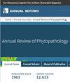 Annual review of phytopathology