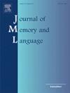 Journal of memory and language