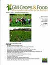 Gm Crops & Food-Biotechnology in Agriculture and the Food Chain