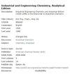 Industrial and Engineering Chemistry-Analytical Edition