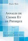 Annales De Chimie et De Physique