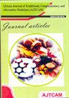 African Journal of Traditional, Complementary and Alternative Medicines