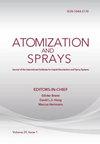 Atomization and Sprays