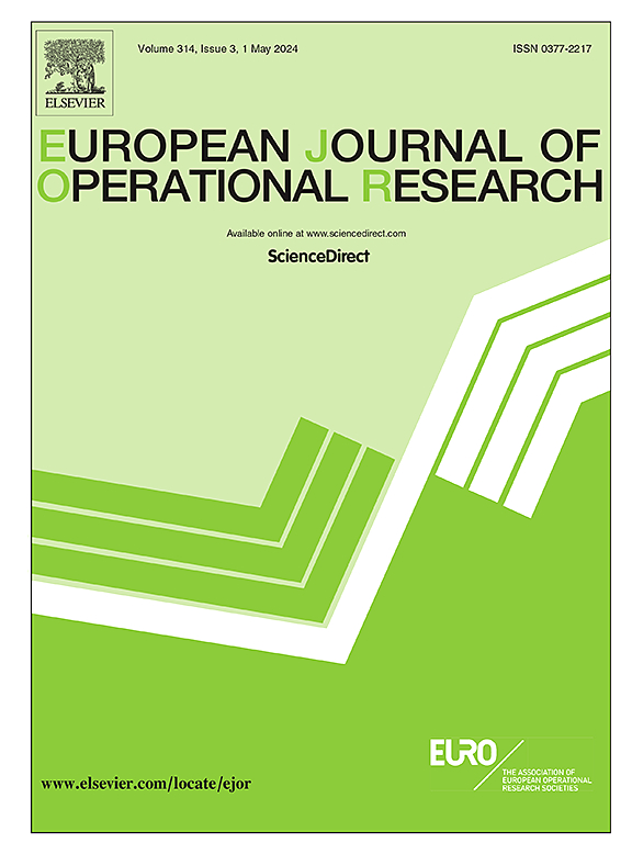 European Journal of Operational Research