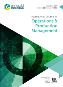 International Journal of Operations & Production Management