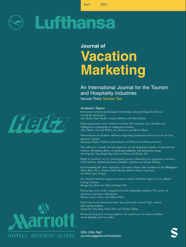 Journal of Vacation Marketing