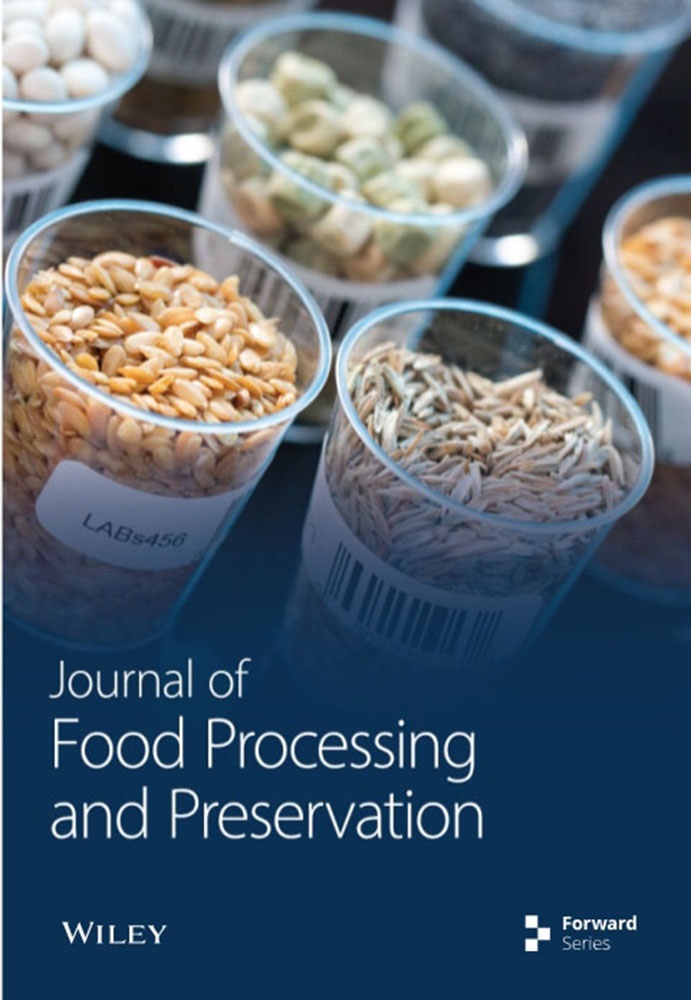 Journal of Food Processing and Preservation