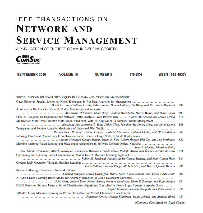 IEEE Transactions on Network and Service Management