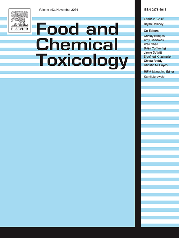 Food and Chemical Toxicology