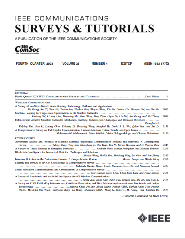 IEEE Communications Surveys and Tutorials