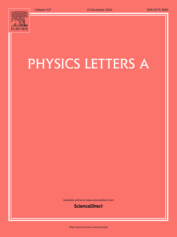 Physics Letters A