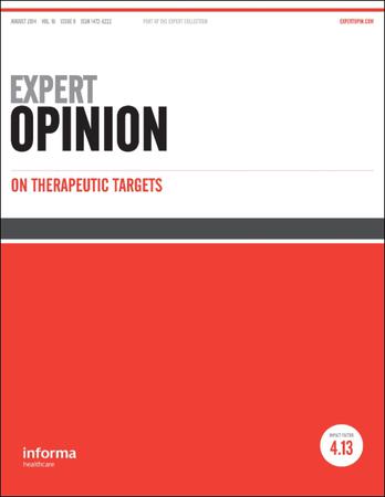 Expert Opinion on Therapeutic Targets