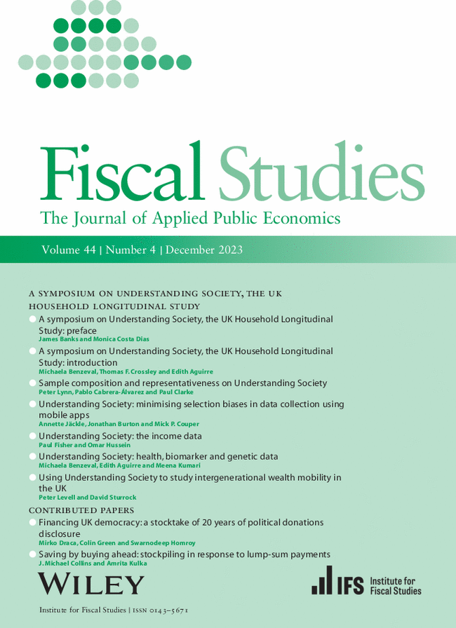 Fiscal Studies