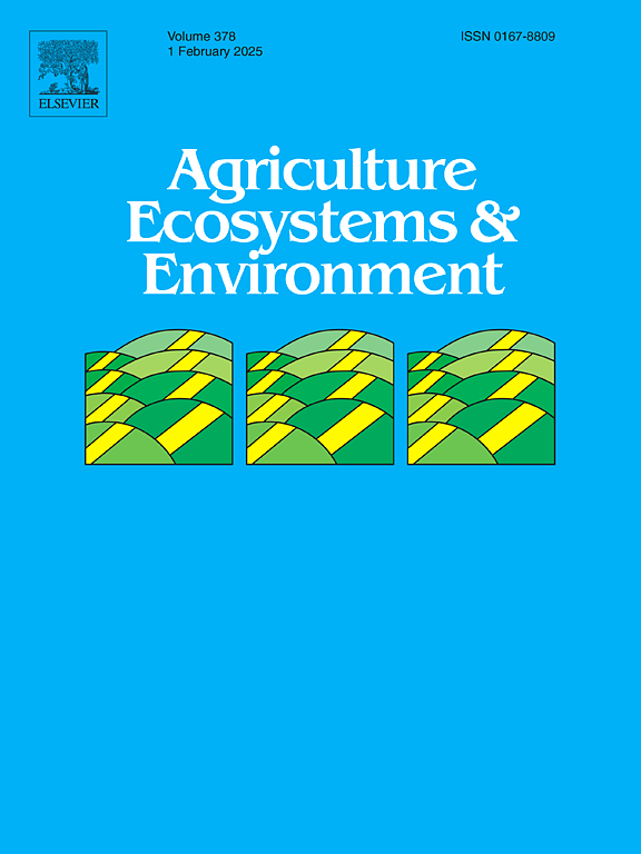 Agriculture, Ecosystems & Environment