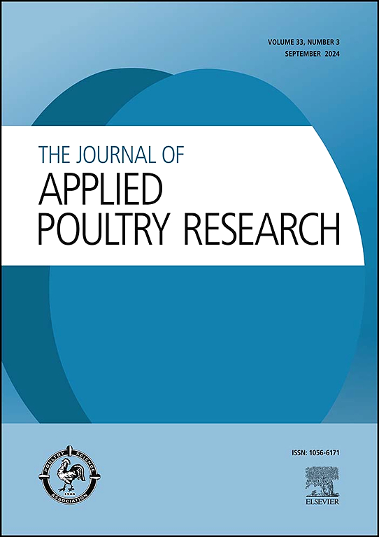 Journal of Applied Poultry Research