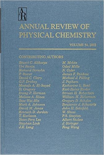 Annual review of physical chemistry