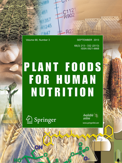 Plant Foods for Human Nutrition