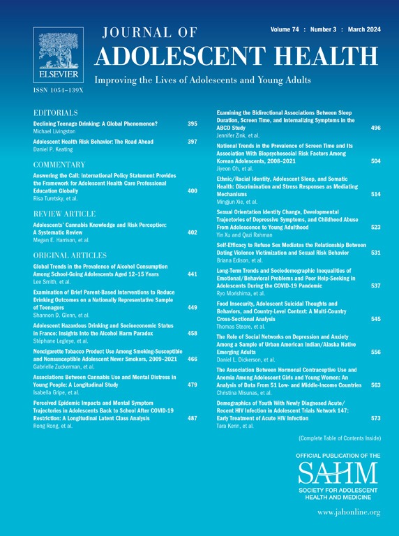 Journal of Adolescent Health