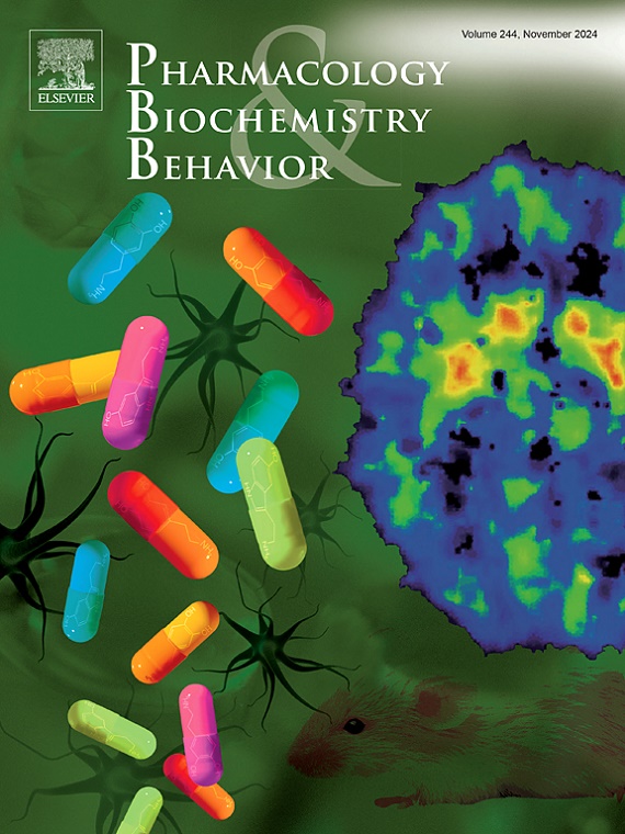 Pharmacology Biochemistry and Behavior