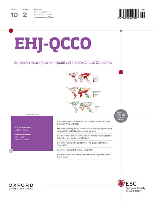 European Heart Journal - Quality of Care and Clinical Outcomes