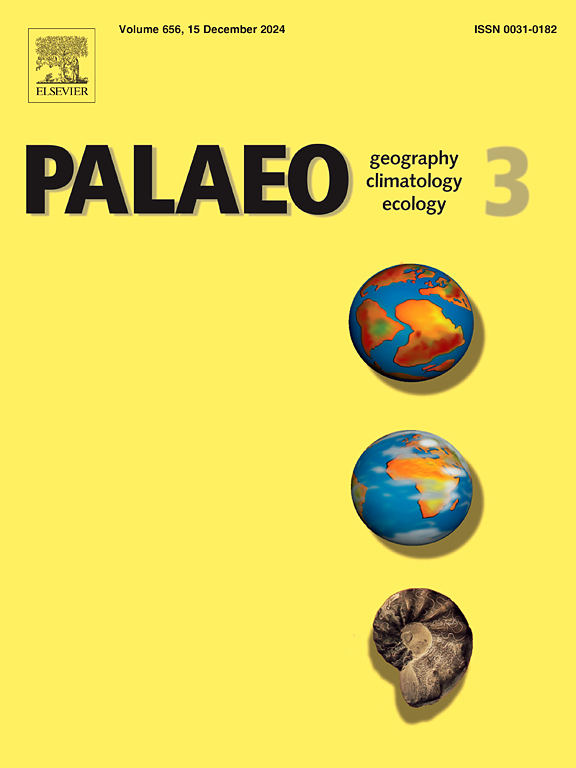 Palaeogeography, Palaeoclimatology, Palaeoecology