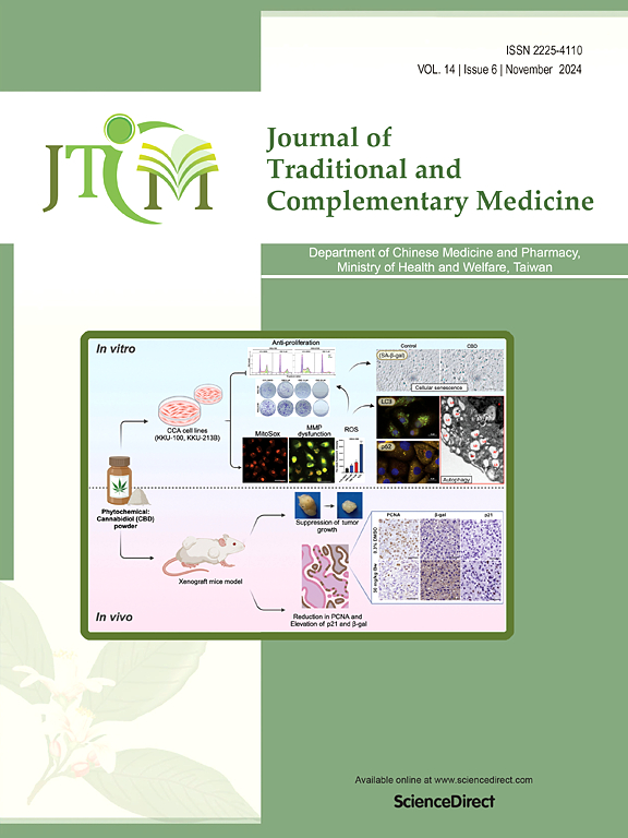 Journal of Traditional and Complementary Medicine