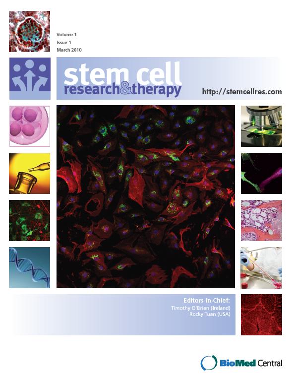 Stem Cell Research & Therapy