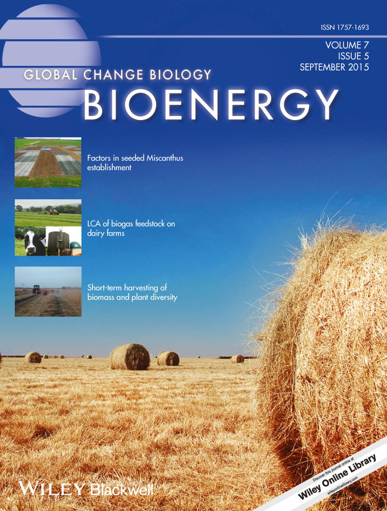 Global Change Biology Bioenergy