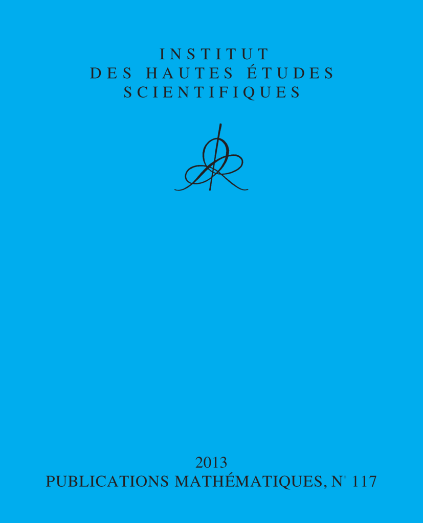 Publications Mathematiques De L Ihes