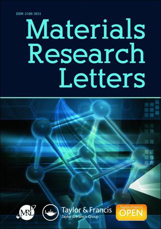 Materials Research Letters