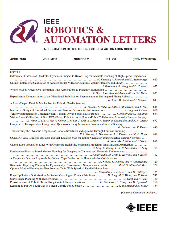 IEEE Robotics and Automation Letters