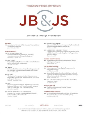 Journal of Bone and Joint Surgery, American Volume